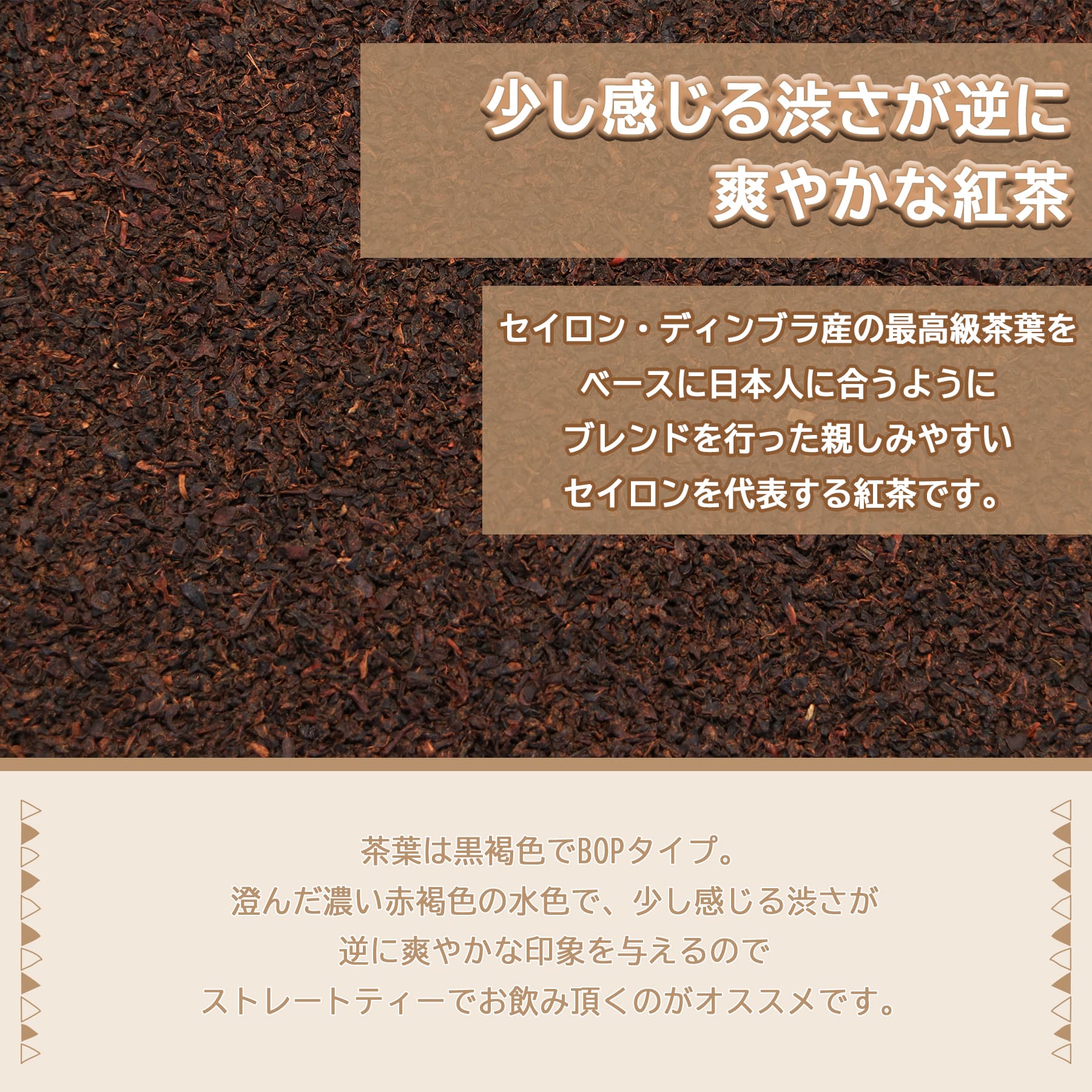 茶葉の説明