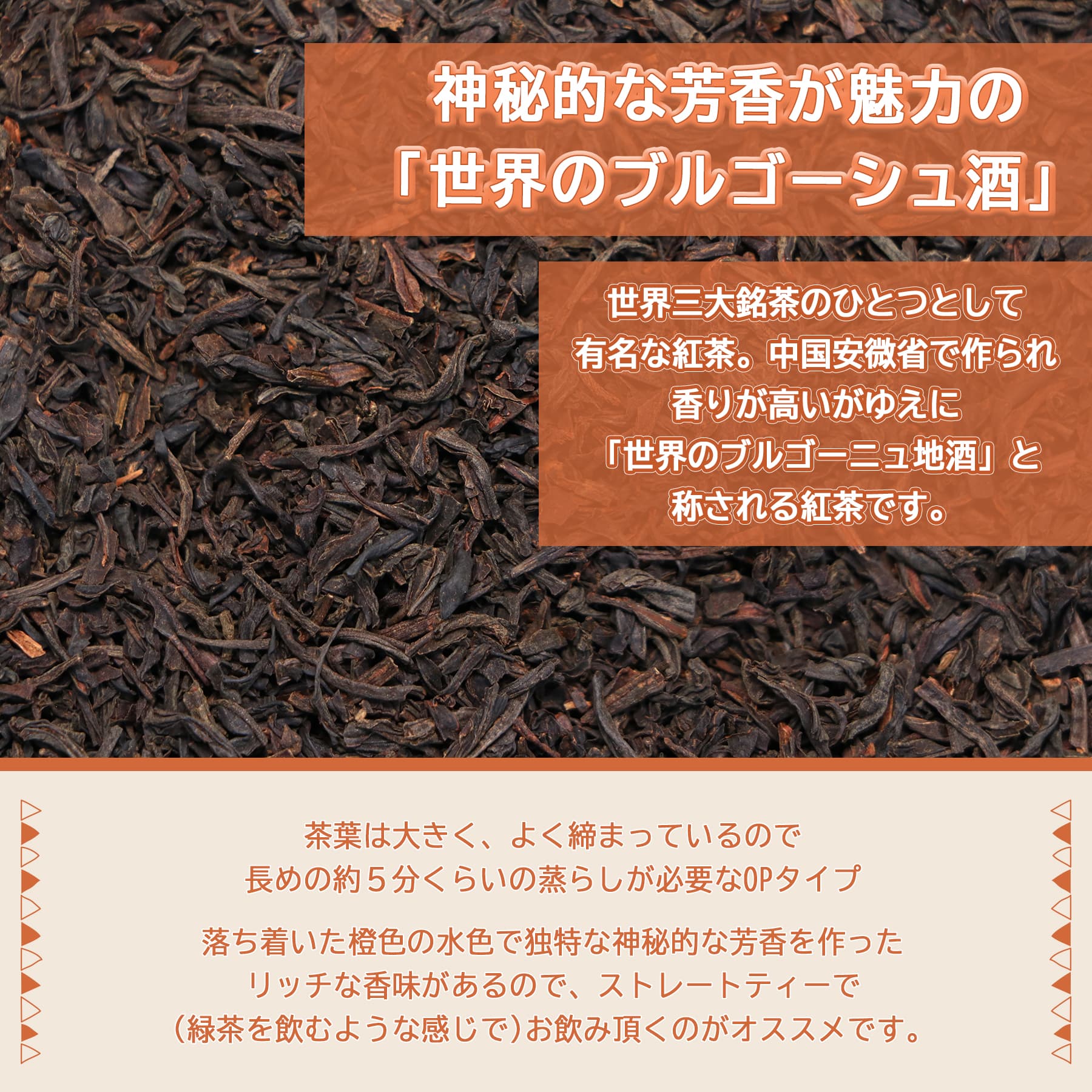 茶葉の説明