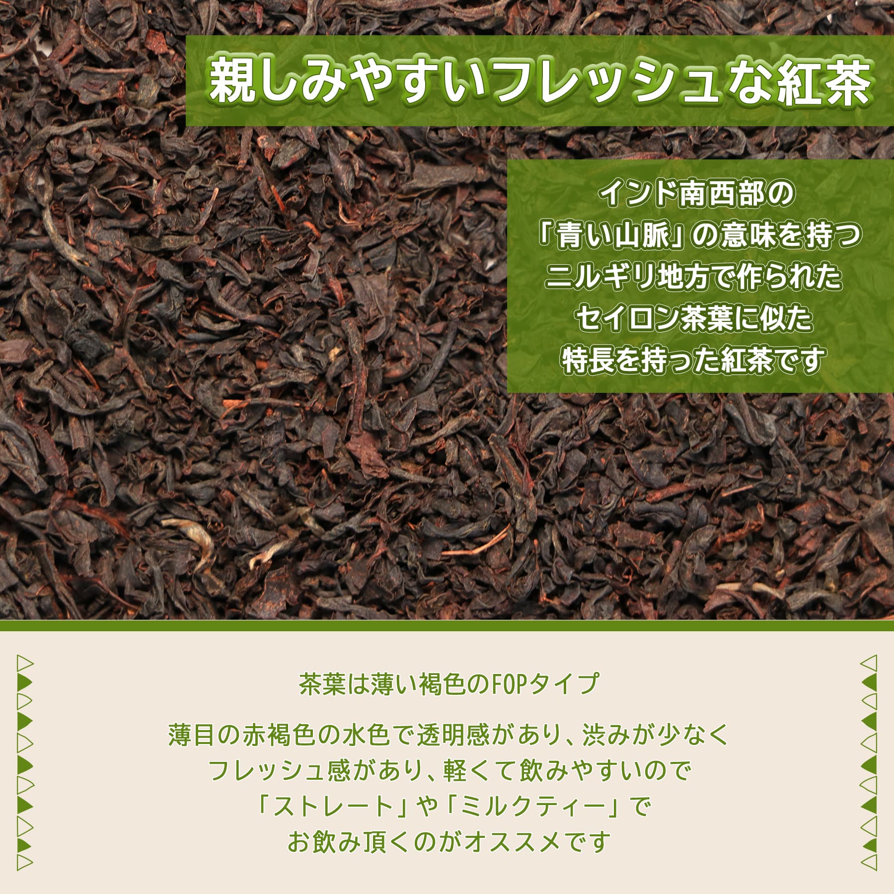 茶葉の説明