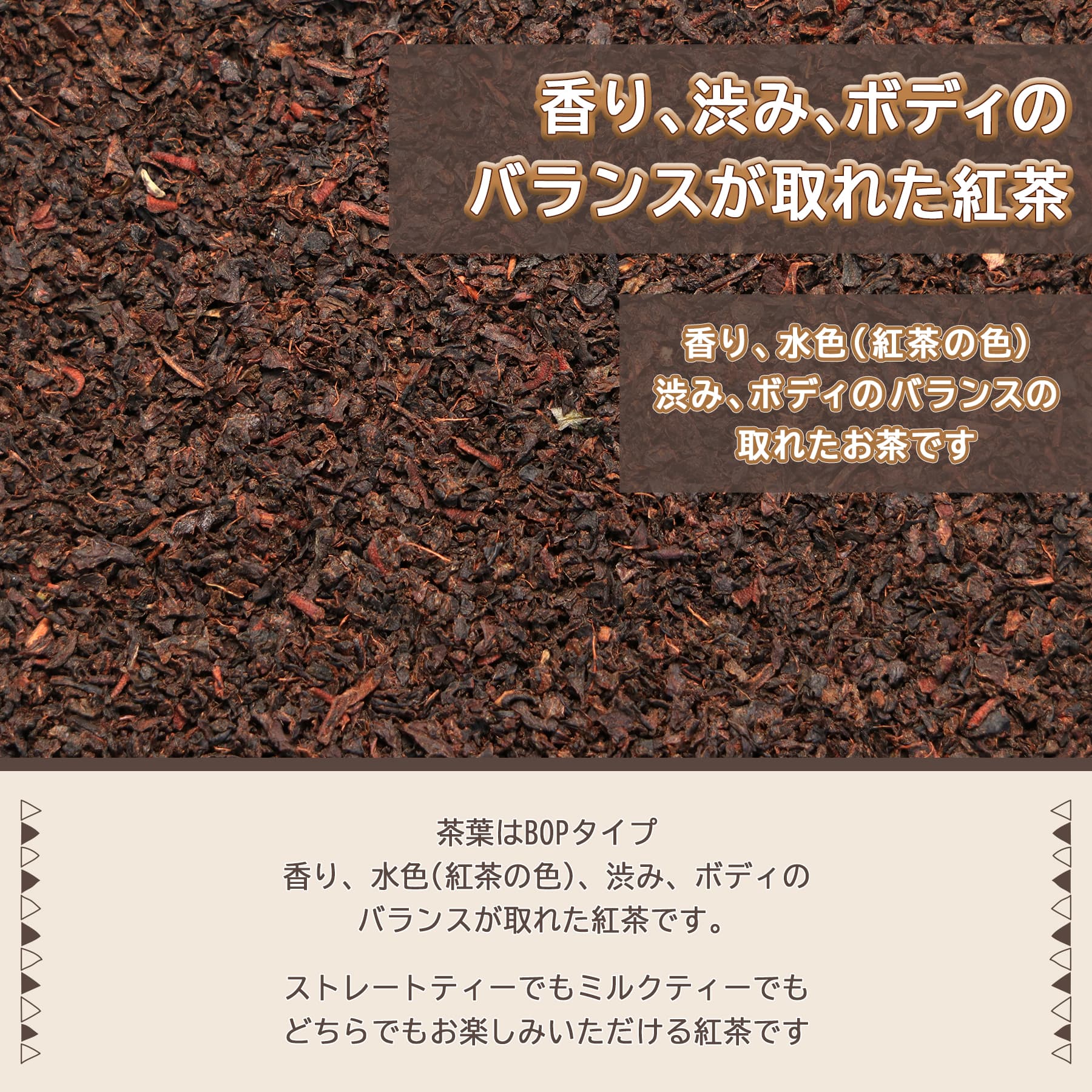 茶葉の説明